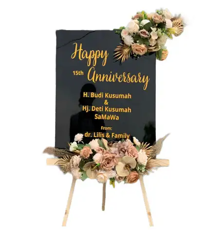 Papan Bunga Akrilik Merakan