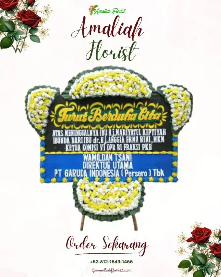Papan Bunga Duka Merakan